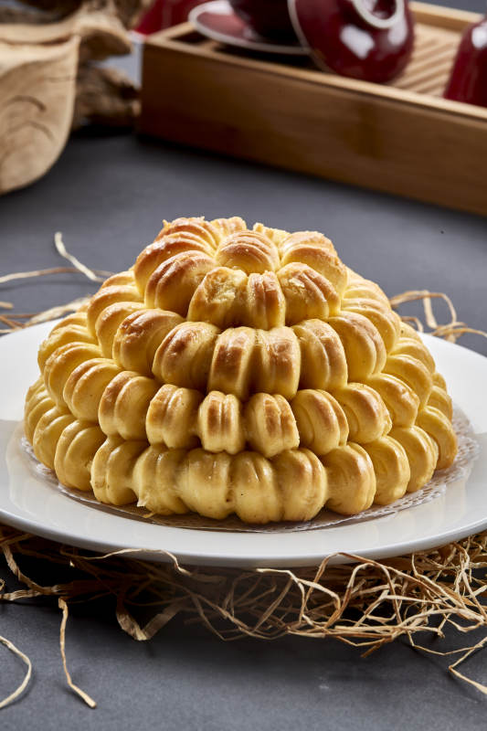 面点主食香烤大花馍花开富贵图片