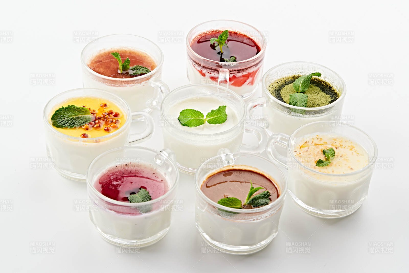 自制美味草原风味的多口味纯醸老酸奶图片