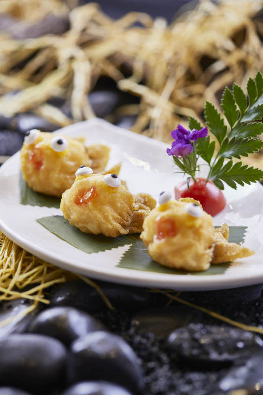 茶餐小点金鱼酥图片