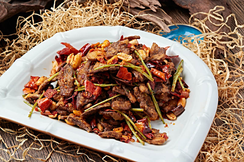 湘西土匪猪肝炒酒鬼花生图片