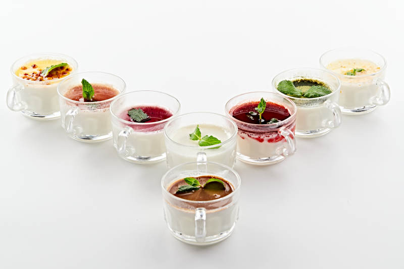 自制美味草原风味的多口味纯醸老酸奶图片