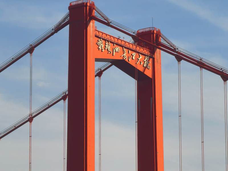 鹦鹉洲长江大桥图片