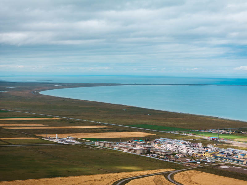 海岸小镇风光图片