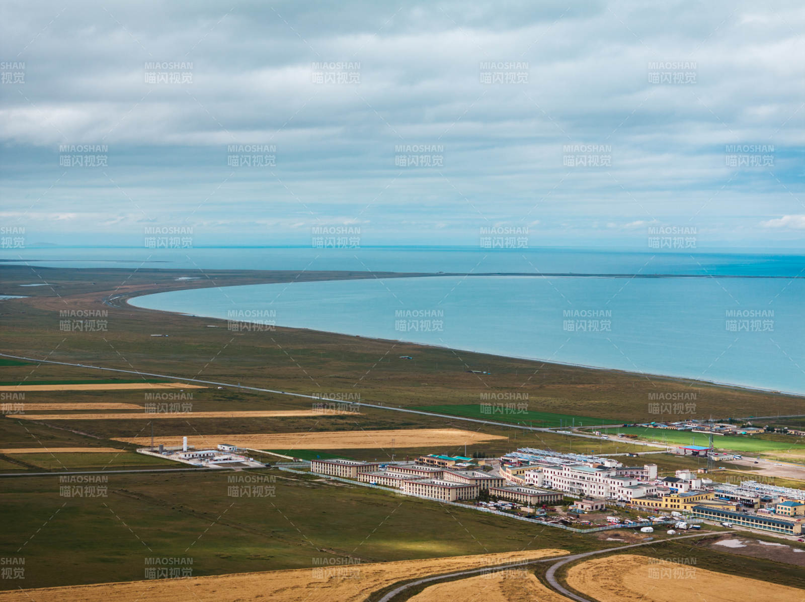 海岸小镇风光图片