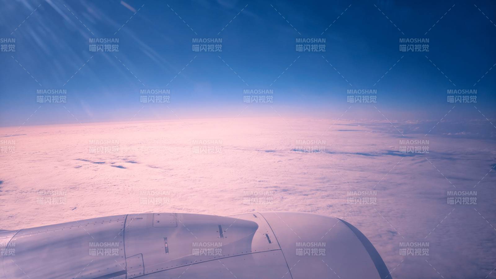 云海之上 翼影翱翔图片