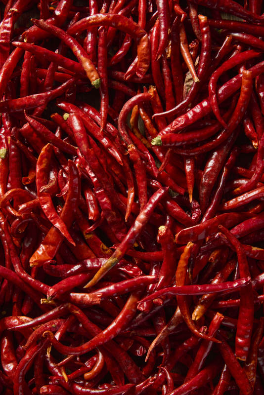 红辣椒堆叠图片