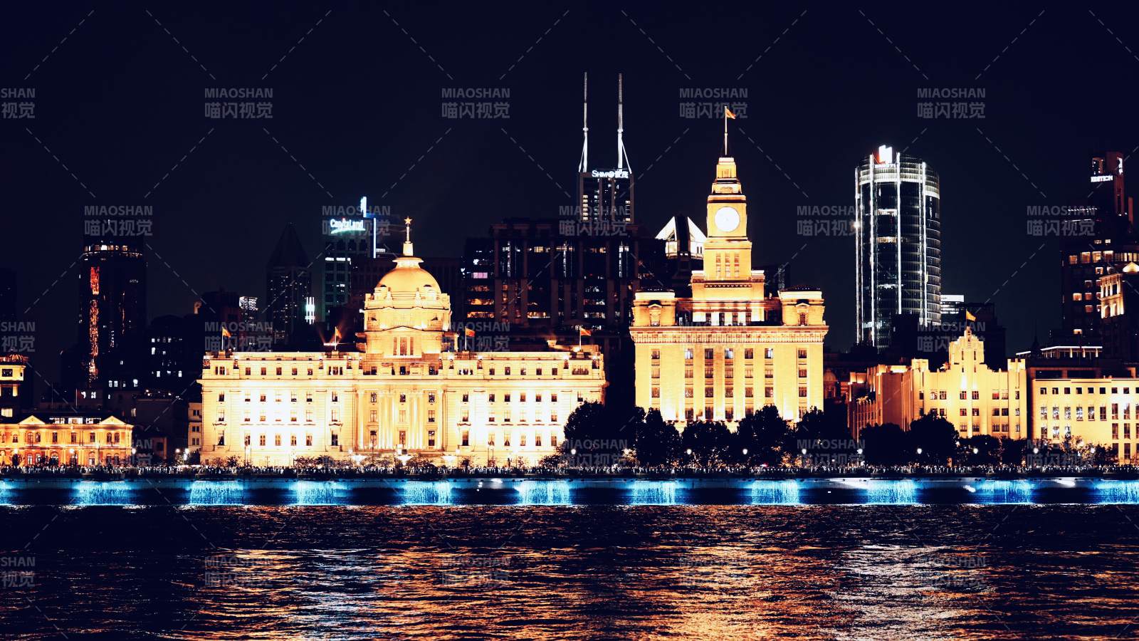 夜上海风光图片