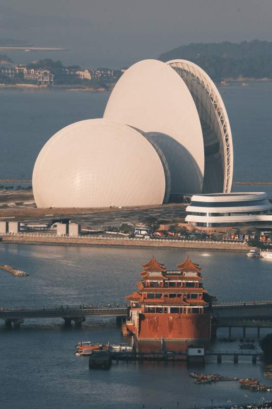 珠海大剧院风光图片