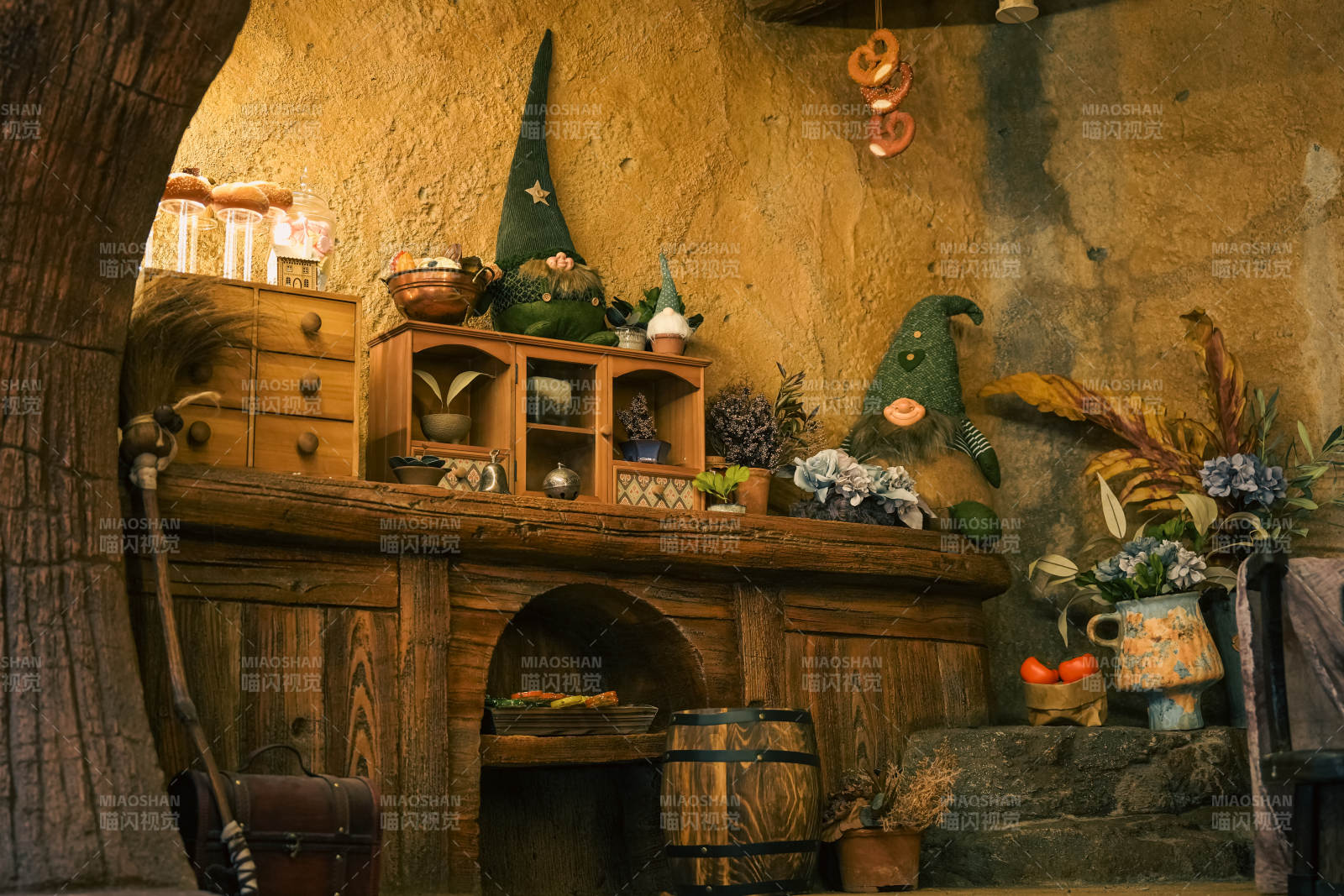 童话小屋一角图片