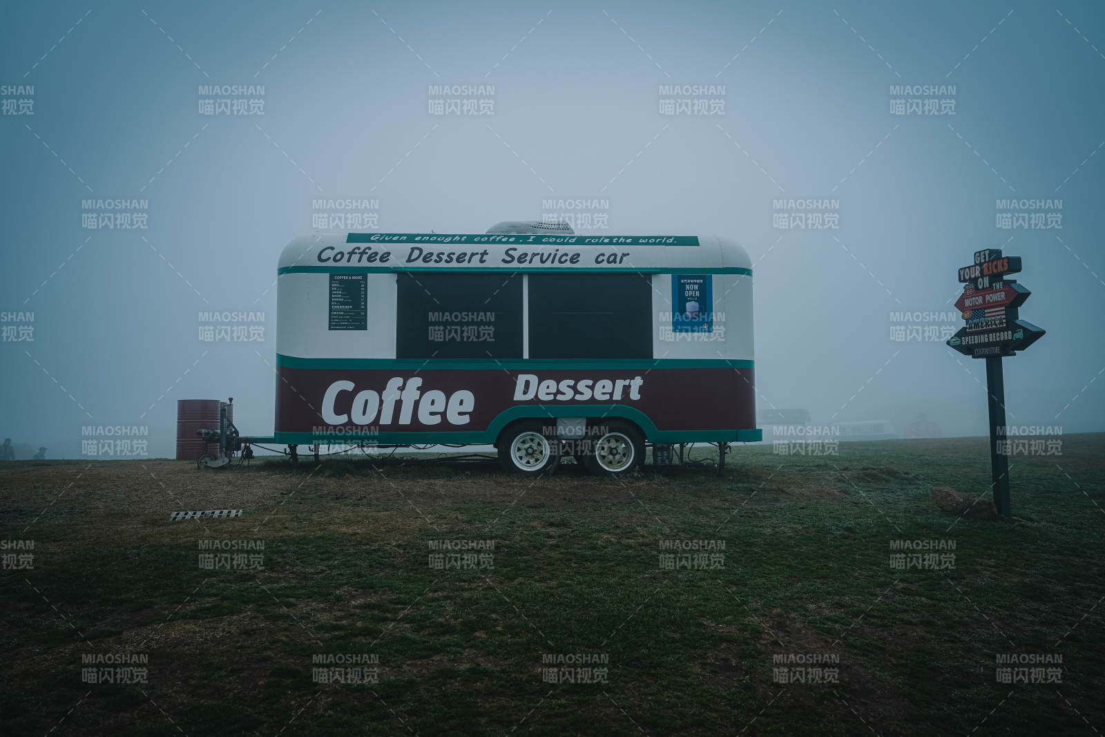 末日甜品车图片