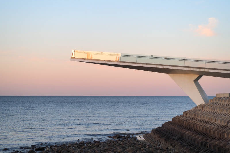 烟台开发区旺角廊桥图片