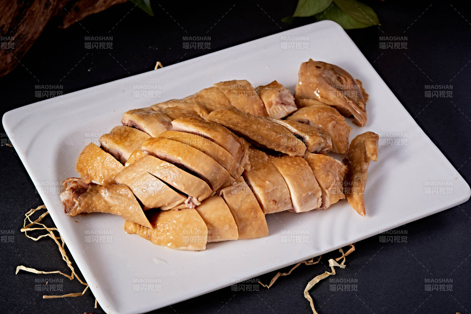 港式白切盐水鸡图片