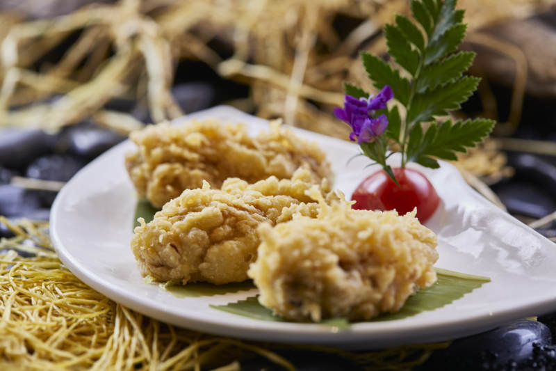 港式茶餐香炸鸡翅中图片