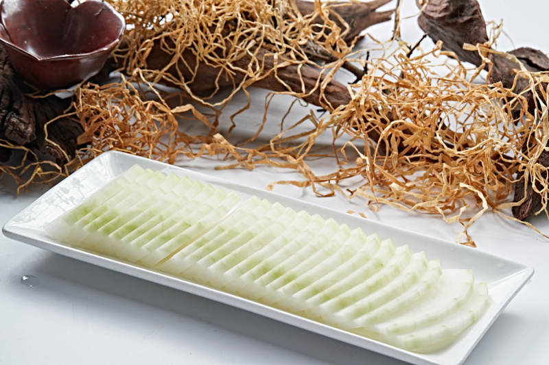 火锅食材鲜切冬瓜片图片