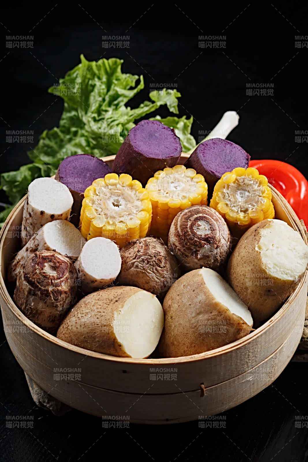 香蒸五谷丰登图片