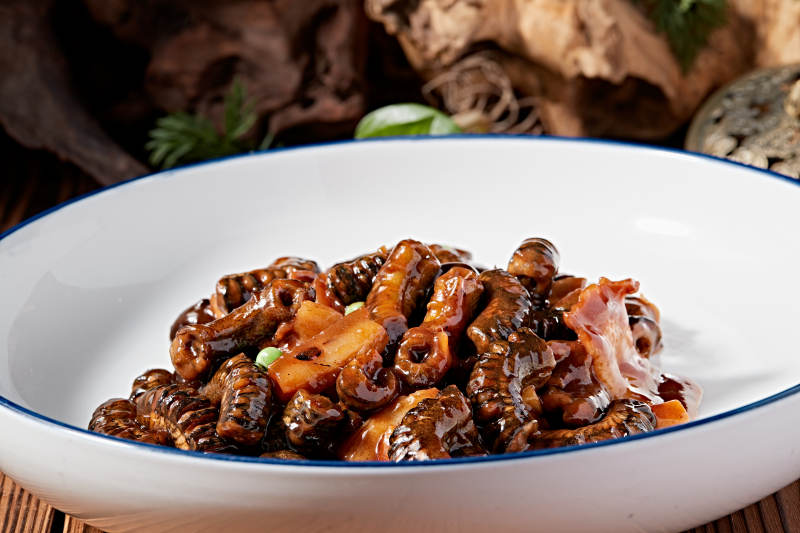 XO酱红烧鳝鱼段图片