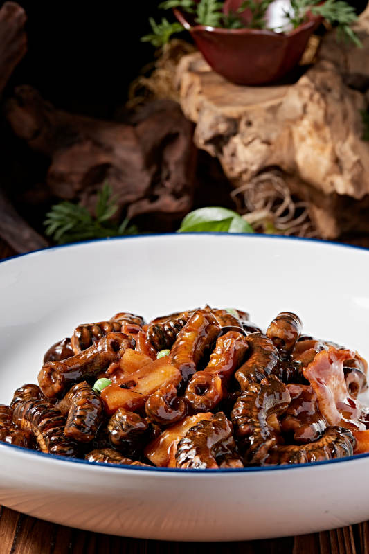 XO酱红烧鳝鱼段图片