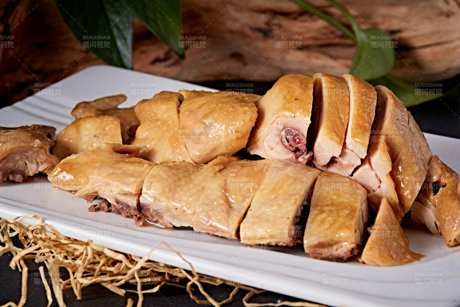 港式白切盐水鸡图片