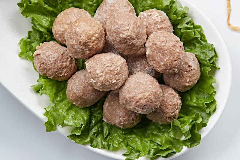 火锅食材撒尿牛丸图片