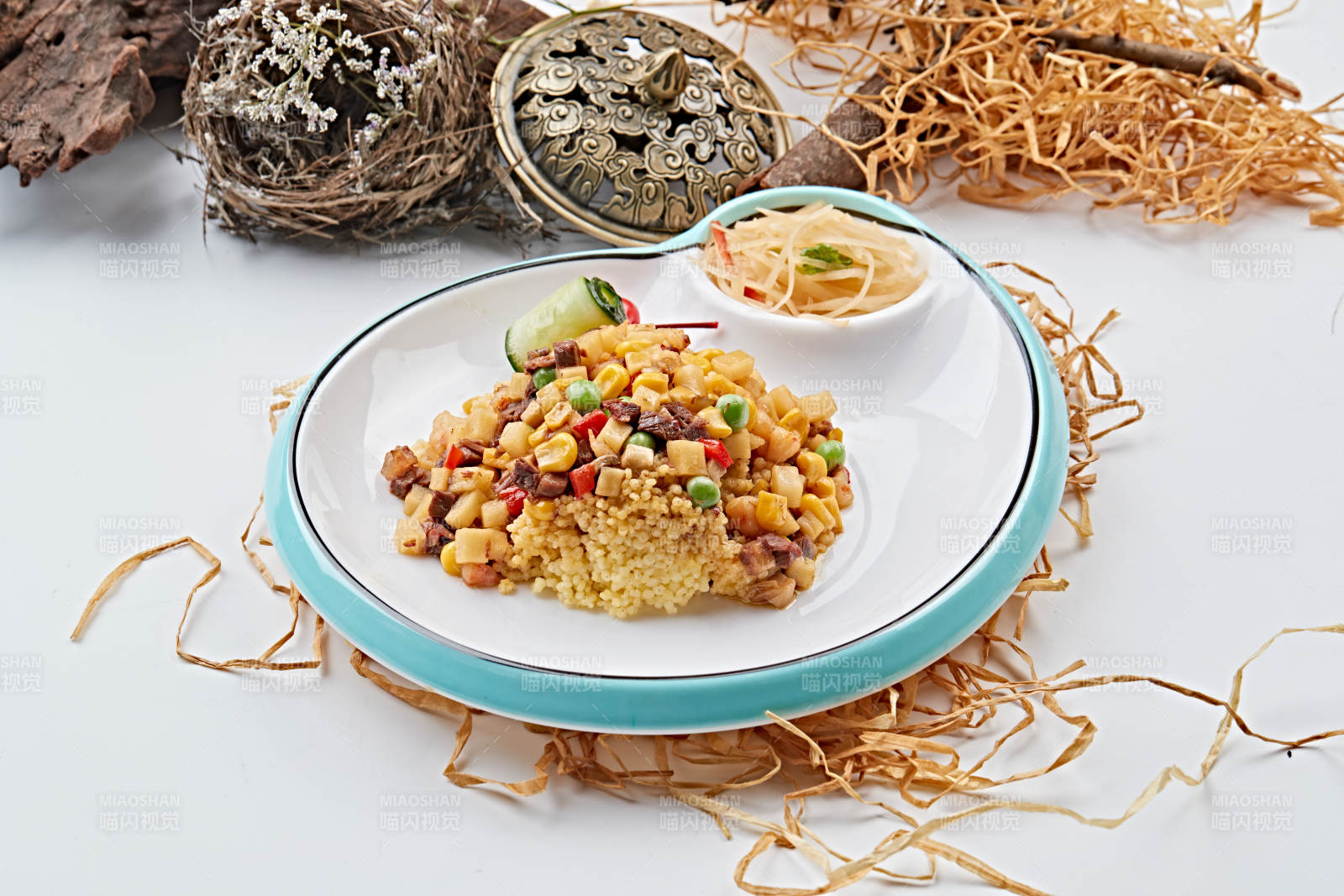 扬州炒饭小米饭图片