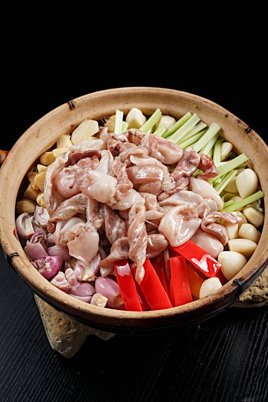 生啫鲜鱼泡花胶图片