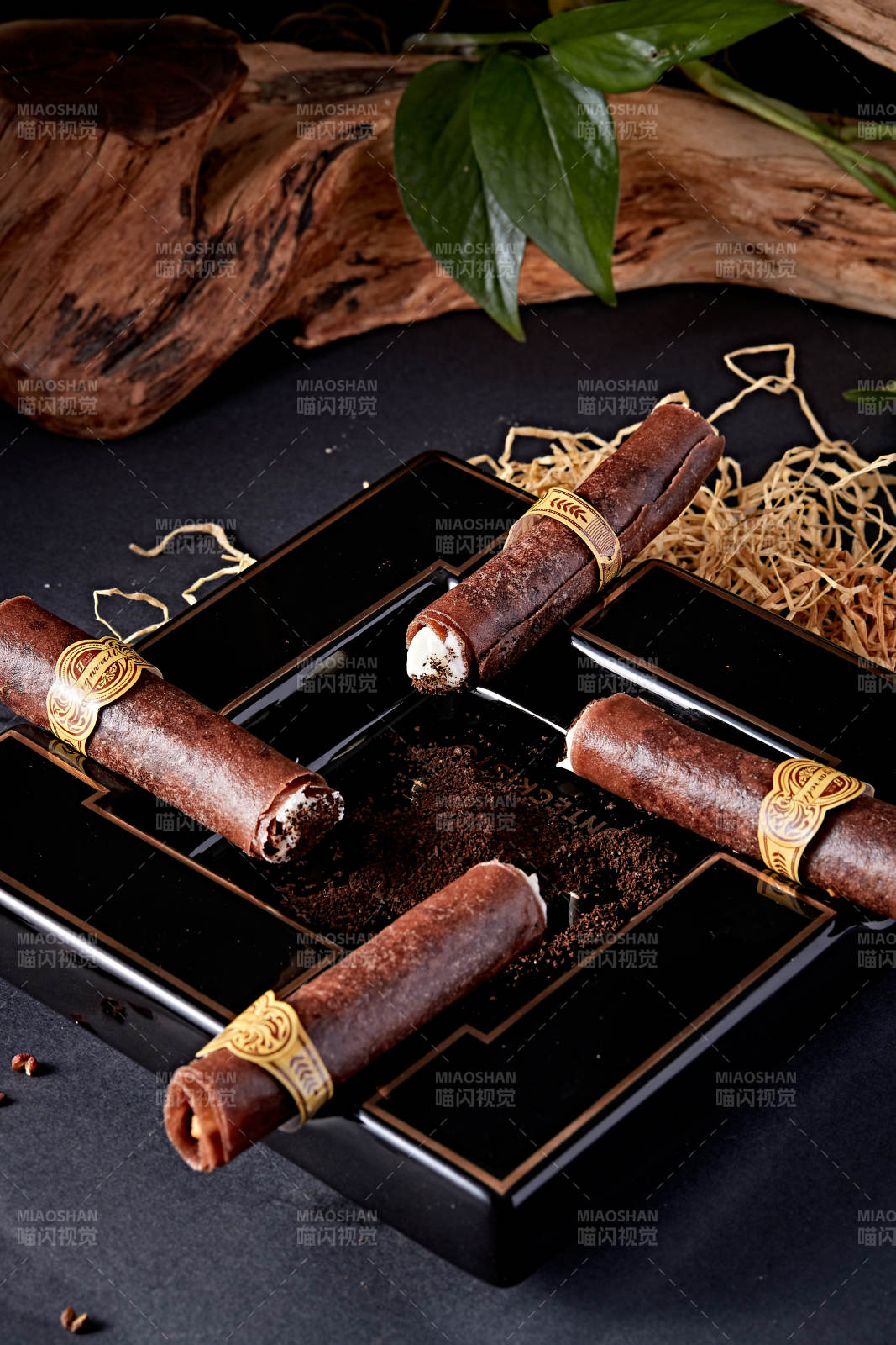 仿真虾肉春卷雪茄图片