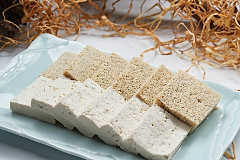 火锅食材嫩豆腐冻豆腐拼盘图片