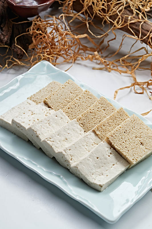 火锅食材嫩豆腐冻豆腐拼盘图片