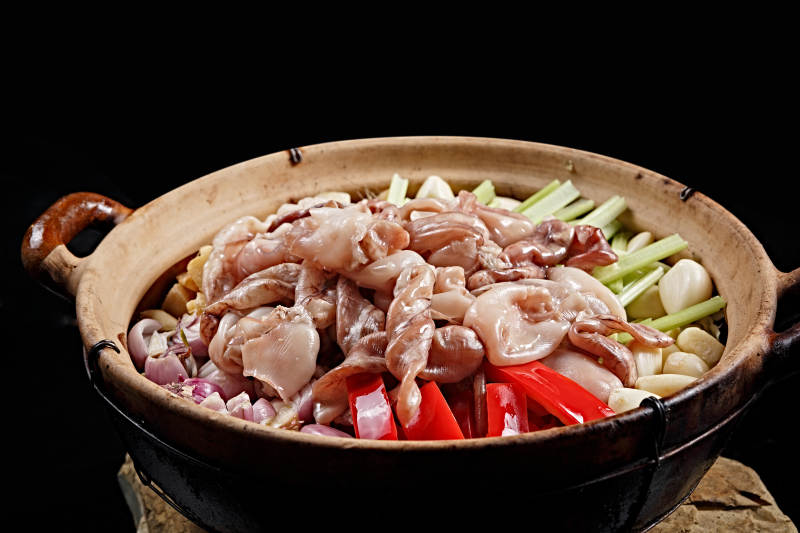 生啫鲜鱼泡花胶图片