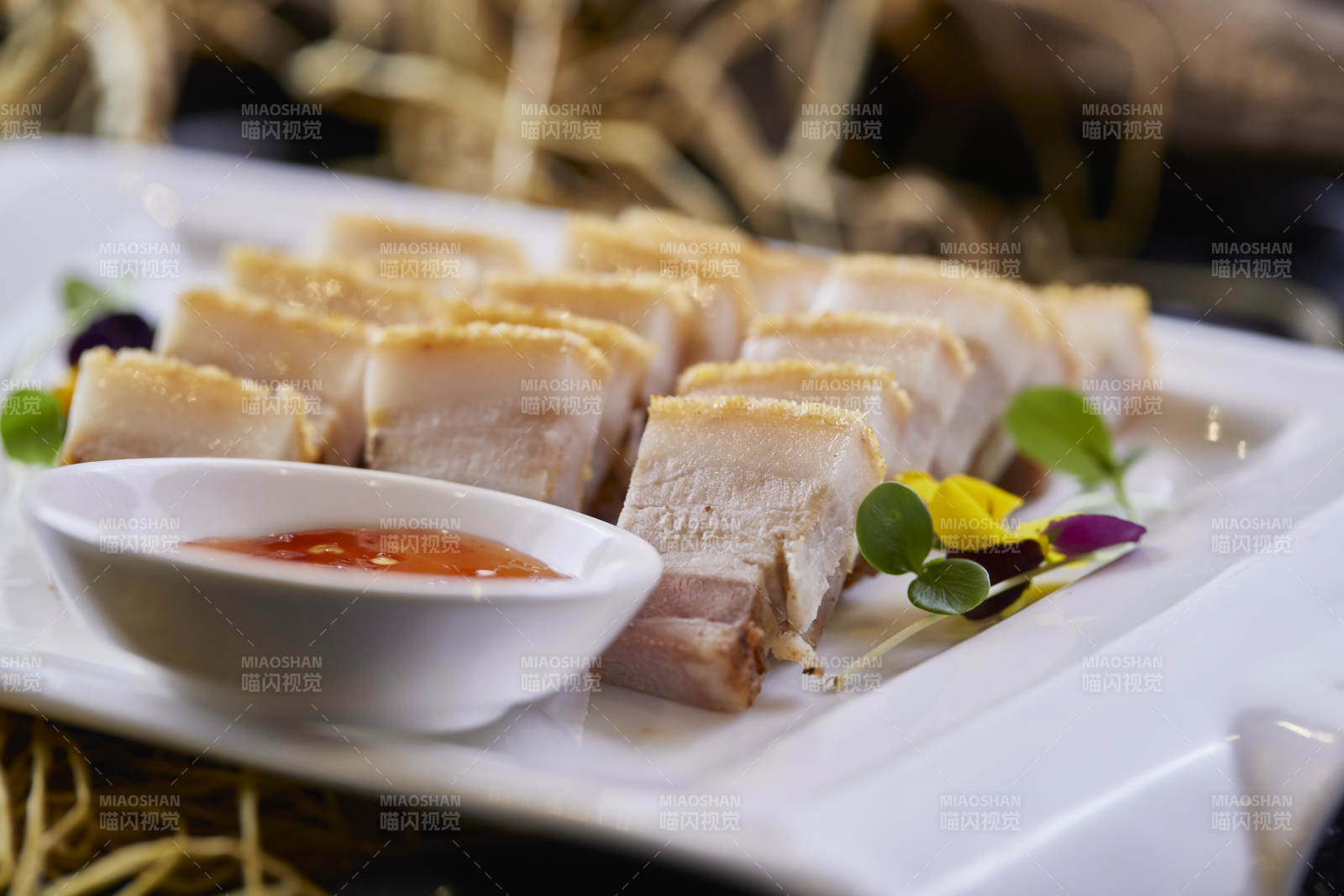 港式茶餐澳门烧白肉图片