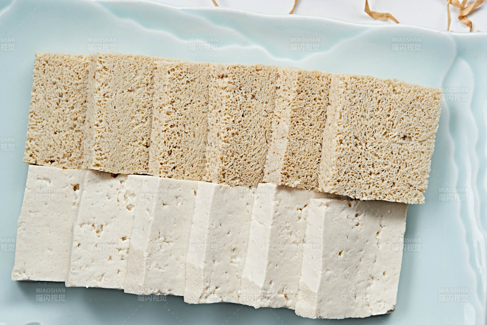 火锅食材嫩豆腐冻豆腐拼盘图片