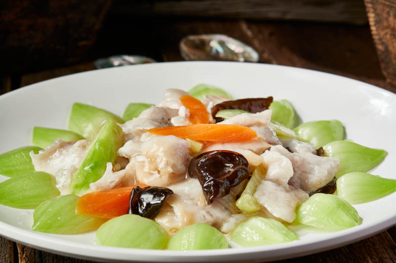 糟溜野生草鱼片图片