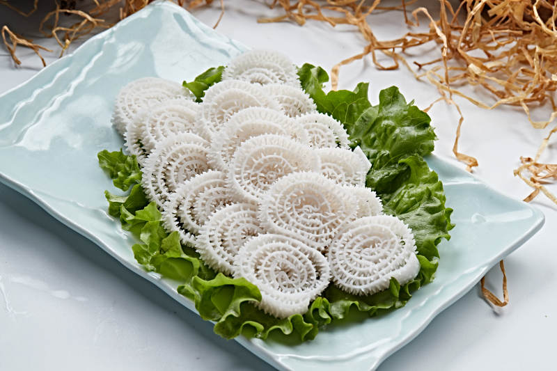 火锅食材魔芋素毛肚图片