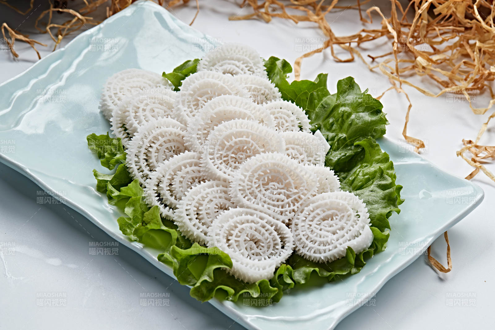 火锅食材魔芋素毛肚图片