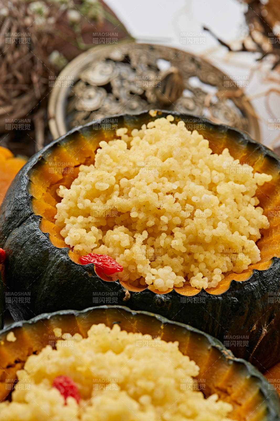 忆苦思甜南瓜小米饭图片