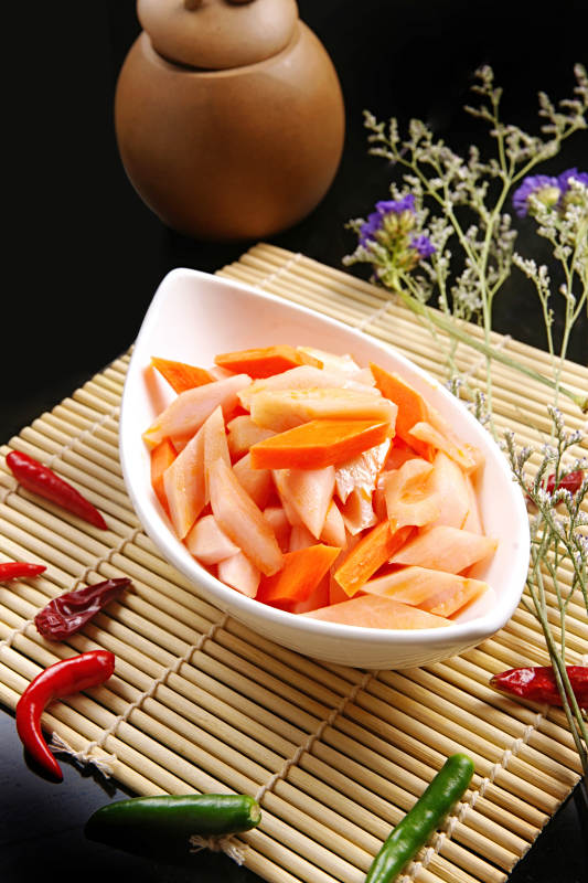 糖醋萝卜段图片