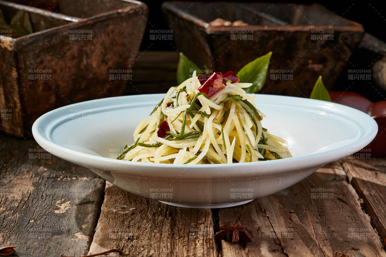 海带丝凉拌土豆丝图片