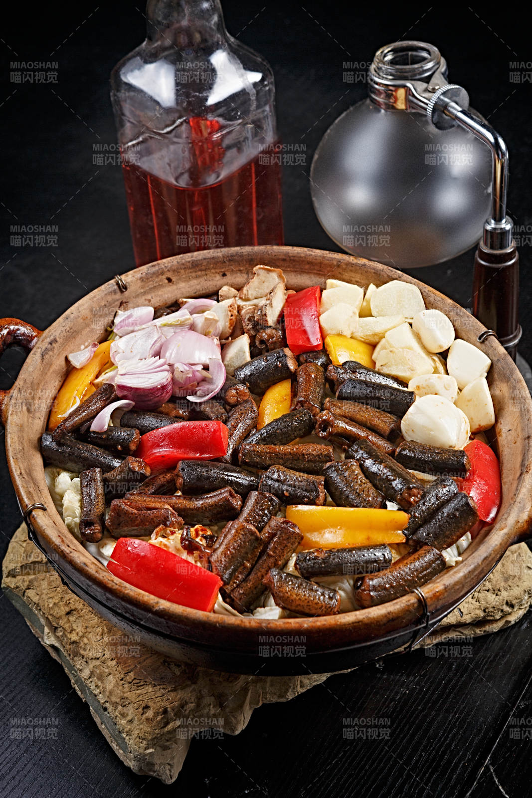 潮州生啫蒜香黄鳝煲图片