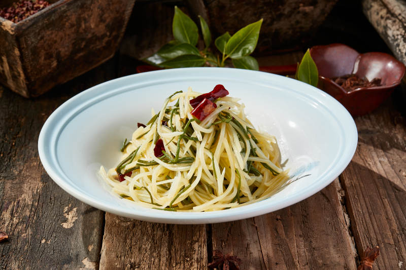 海带丝凉拌土豆丝图片