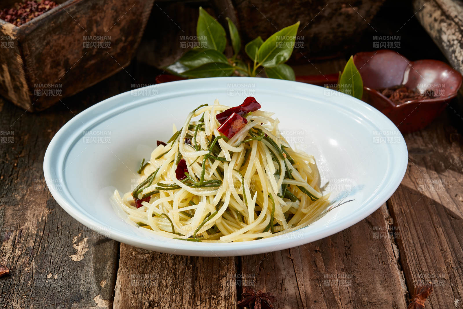 海带丝凉拌土豆丝图片