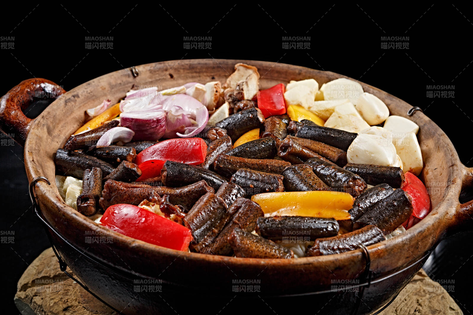 潮州生啫蒜香黄鳝煲图片