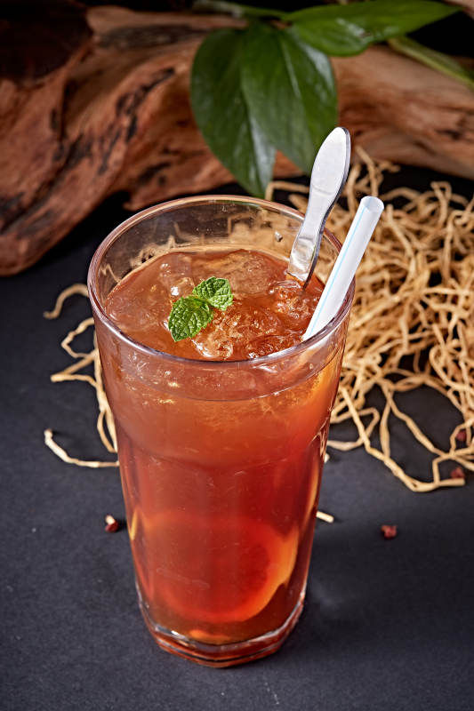 美味柠檬冰红茶图片