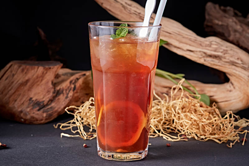 美味柠檬冰红茶图片