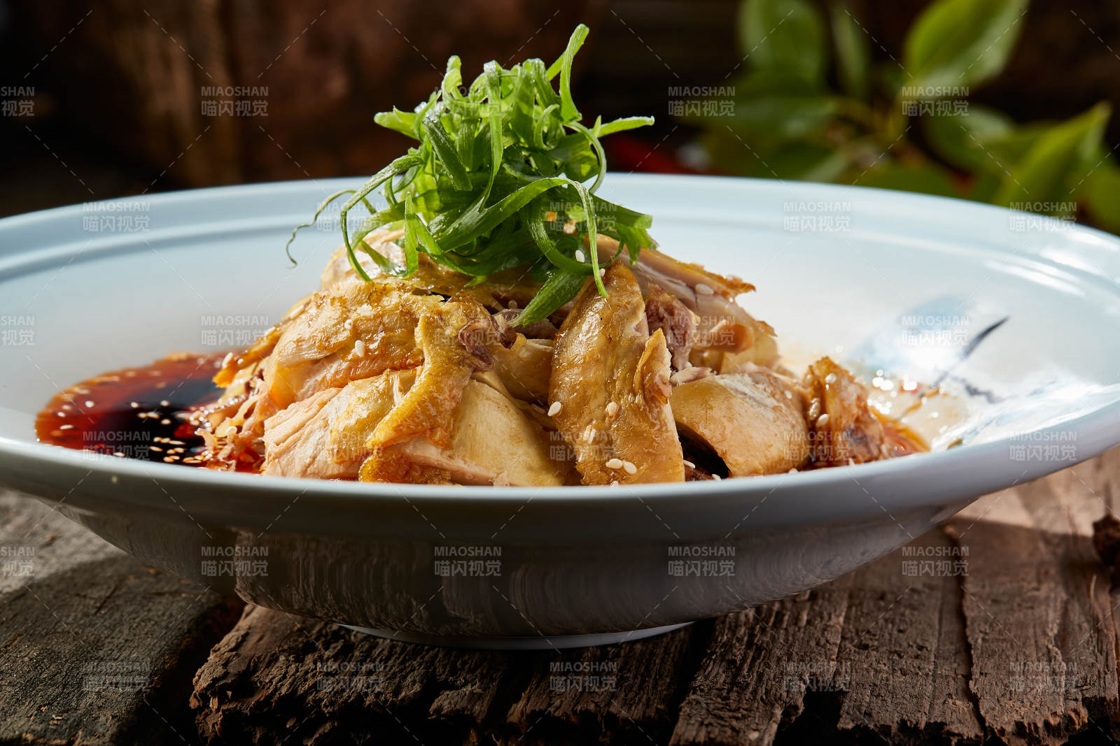 红油口水鸡图片