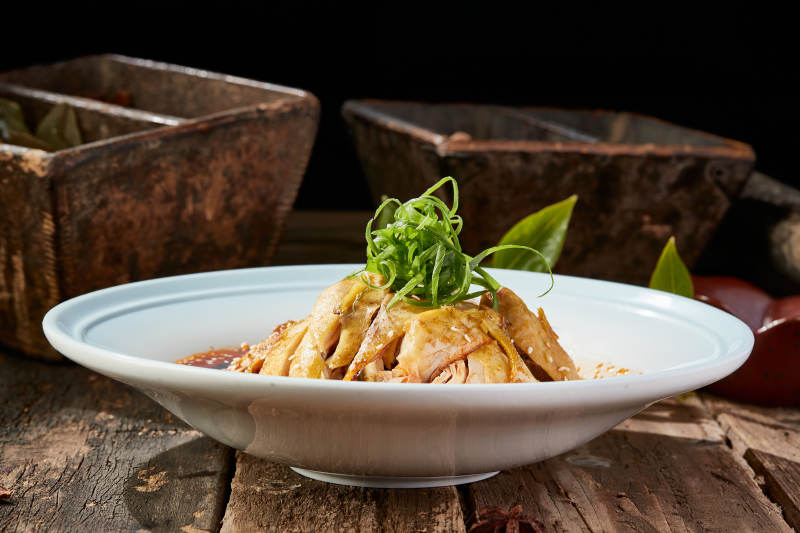 红油口水鸡图片