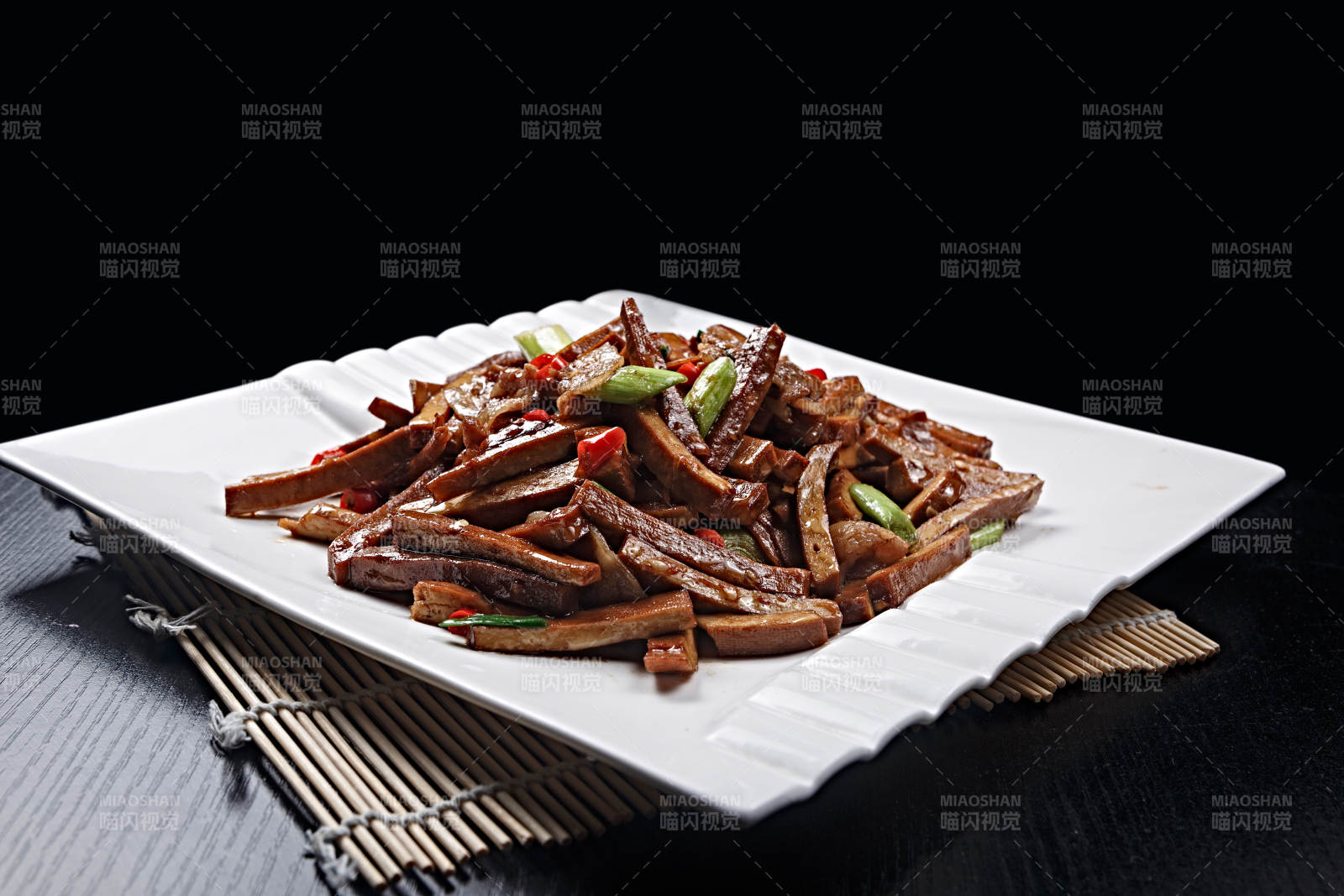 黑豆干炒五花肉图片