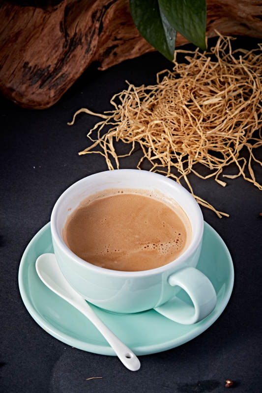 冲泡牛奶咖啡图片