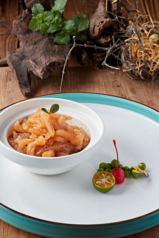 老醋凉拌珊瑚花图片