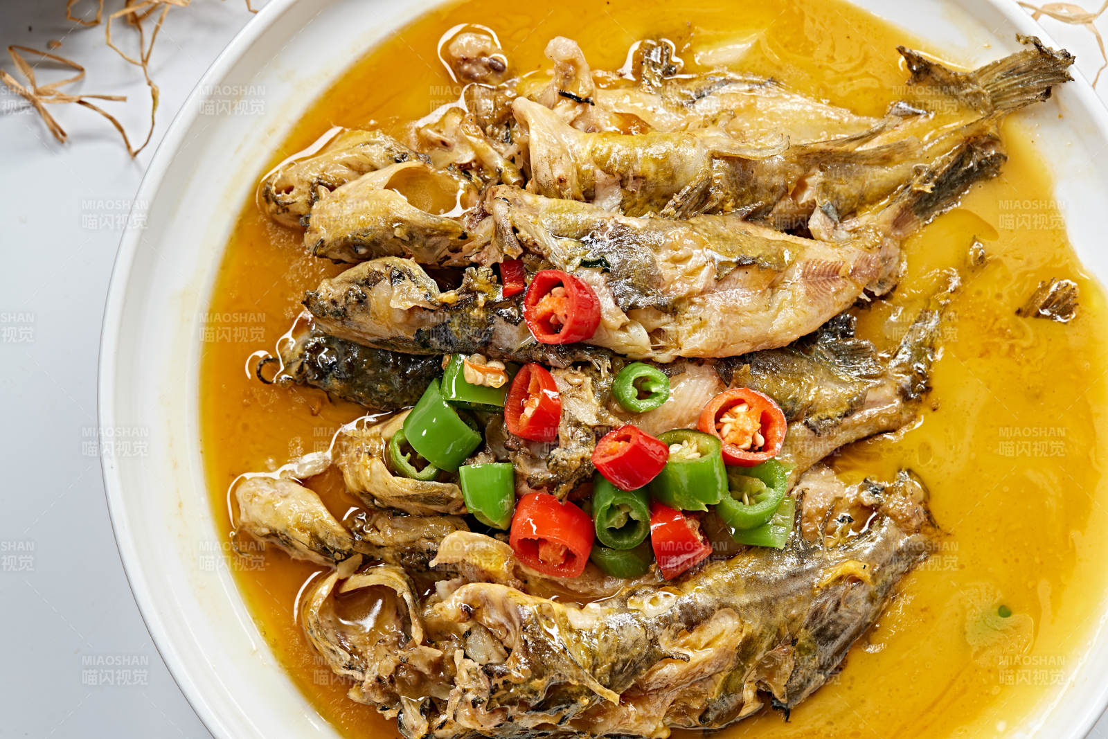 家常香辣黄焖嘎鱼图片