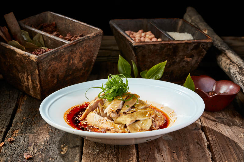 红油口水鸡图片